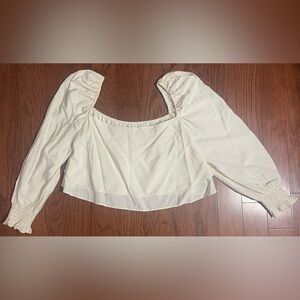 Gianni Bini long sleeve peasant blouse XL
